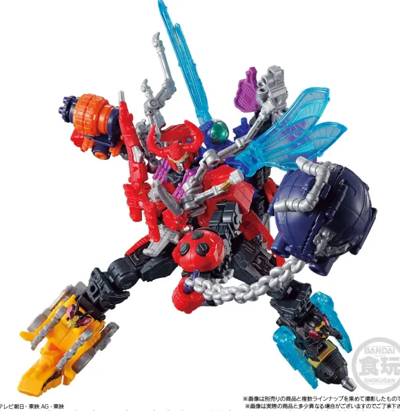 Minipla Shugod Combined Series 03 Tarantula Knight & Guardian Weapons Set