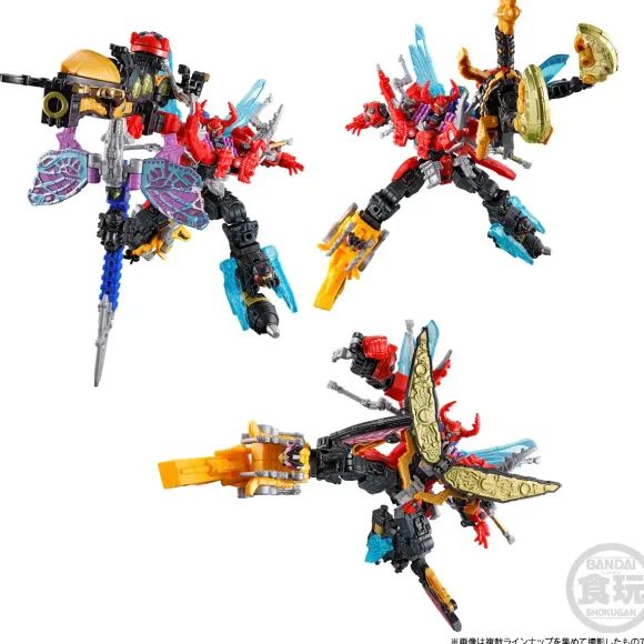 Minipla Shugod Gattai Series SP Legend King Ohger Ohger Metallic ver. 1Box 12pcs