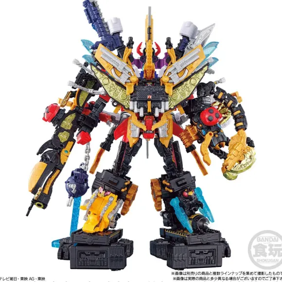 Minipla Shugod Gattai Series 04 King Caucasus Kabuto & Guardian Hercules Set