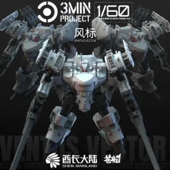 1/60 3 min project MUGE-R2 Ventus Vector Plastic Model Kit