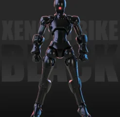 1/18 3 min project Xenostrike Plastic Model Kit (Metallic Black)
