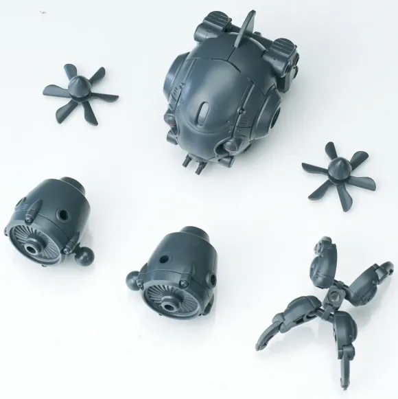 1/60 3 Minutes Planning Series Worker Bee Plastic Model Kit (Gray)