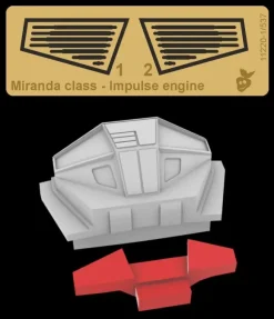 1/537 Miranda-Class Starship Impulse Engine (for AM)