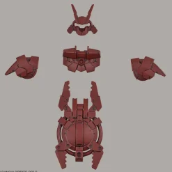 1/144 30MM Option Armor for Close Fighting (for PORTANOVA, Dark Red)