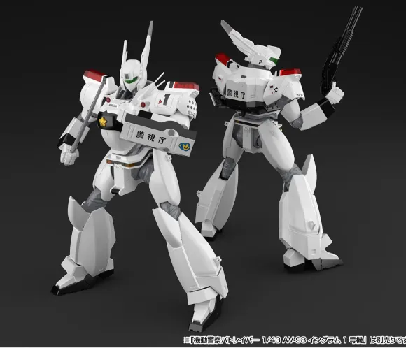1/43 Mobile Police Patlabor AV-98 Ingram 2nd + Special Command Vehicle Type 98
