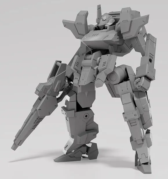 1/48 MODEROID SIDE:CC Legatoedge (Gray Primer-Like Ver.) (Titanomachia)
