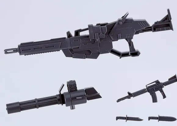 MODEROID Weapon Set 01 from Titanomachia SIDE:CE