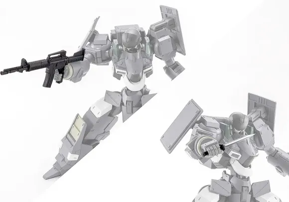 MODEROID Weapon Set 01 from Titanomachia SIDE:CE