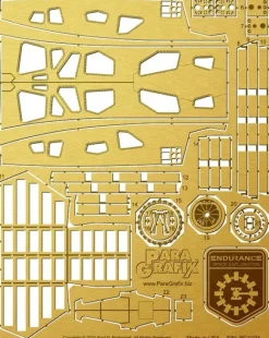 1/72 Moebius Model Inter Stellar Ranger Etching Parts Set