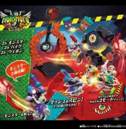 Mons Moto DX Battle Arena Set #02 Night Joker & Mad Doctor K Set