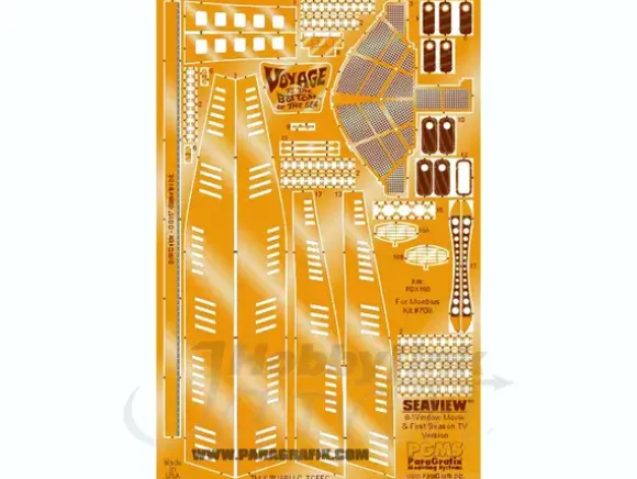 1/128 Movie Version 8-Window Seaview Photo-Etched Metal Detail Parts Set