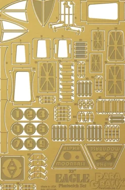 1/48 MPC Space 1999 Eagle Transporter Photo-Etched Parts Set