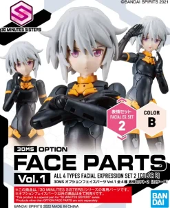 30MS Optional Face Parts Vol.1: 1Box (4pcs Set)