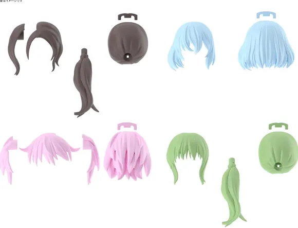 30MS Option Hair Style Parts Vol.9 All (4 Types) Assorted Set Box
