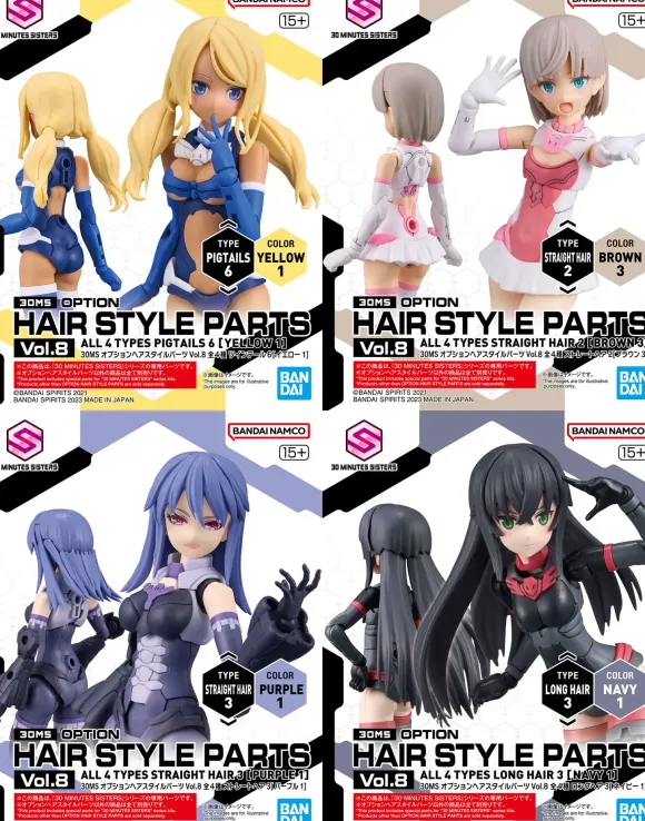 30MS Option Hair Style Parts Vol.8 (4 Types)