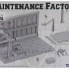 MSS MD002 ZOIDS Diorama Base Repair Shop