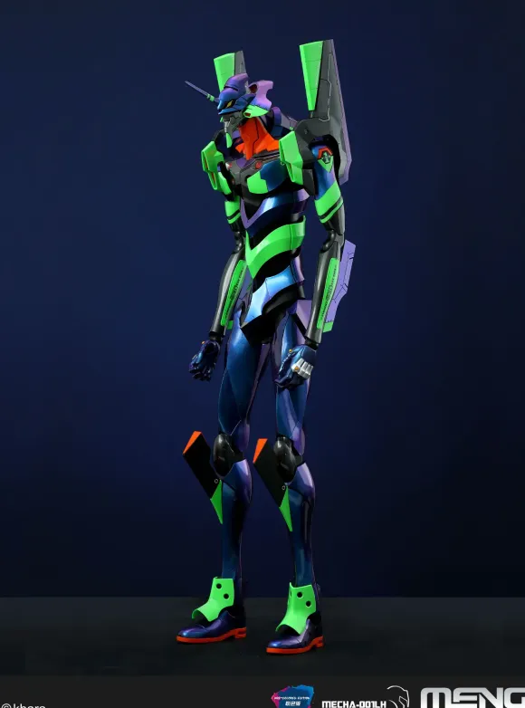 Multipurpose Humanoid Battle Weapon Android Evangelion Unit 01 Ver.1.5 (Iridescent Paint)