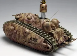 1/72 Multi-turreted Tank Akuyaku #1 Short Gun Barrel ver.