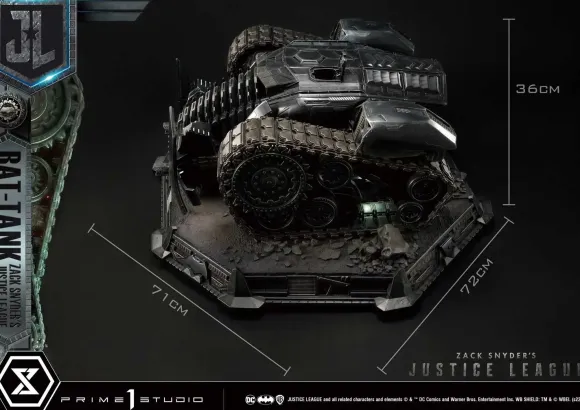 Museum Diorama Justice League Bat Tank Zack Snyder's Justice League