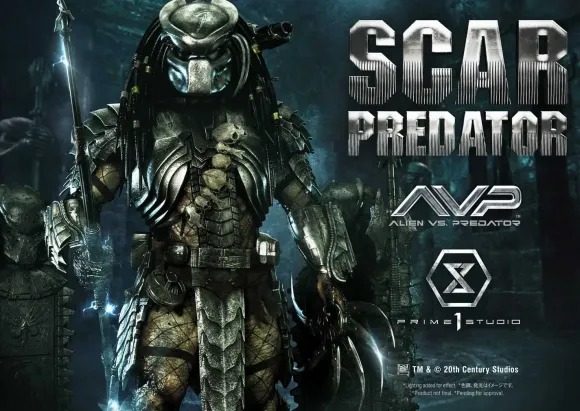 1/3 Museum Masterline Alien vs. Predator Scar Predator