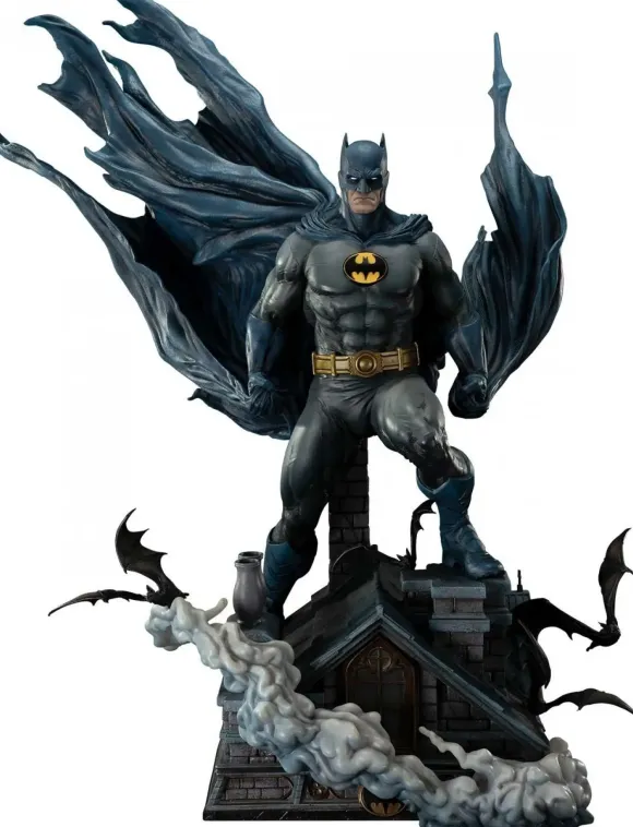 1/3 Museum Masterline Batman (Comics) Batman Detective Comics #1000 Cover Art (Concept Design By Jason Fabok) Blue Version