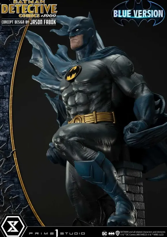 1/3 Museum Masterline Batman (Comics) Batman Detective Comics #1000 Cover Art (Concept Design By Jason Fabok) Blue Version