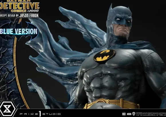 1/3 Museum Masterline Batman (Comics) Batman Detective Comics #1000 Cover Art (Concept Design By Jason Fabok) Blue Version