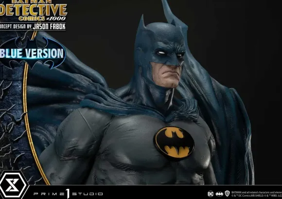 1/3 Museum Masterline Batman (Comics) Batman Detective Comics #1000 Cover Art (Concept Design By Jason Fabok) Blue Version
