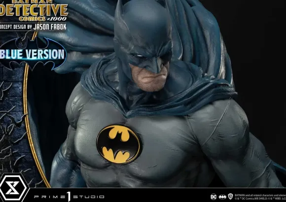 1/3 Museum Masterline Batman (Comics) Batman Detective Comics #1000 Cover Art (Concept Design By Jason Fabok) Blue Version