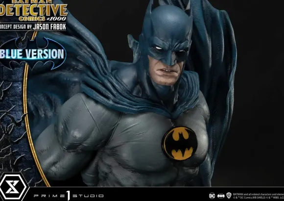 1/3 Museum Masterline Batman (Comics) Batman Detective Comics #1000 Cover Art (Concept Design By Jason Fabok) Blue Version