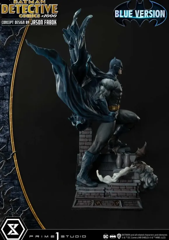 1/3 Museum Masterline Batman (Comics) Batman Detective Comics #1000 Cover Art (Concept Design By Jason Fabok) Blue Version