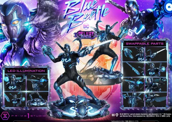1/3 Museum Masterline Blue Beetle: Blue Beetle Deluxe Version