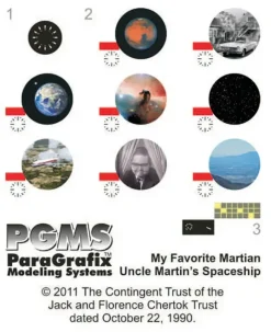 1/18 My Favorite Martian: Uncle Martin & Spaceship Detail Up Set