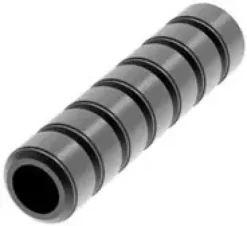 MZ Pipe Black 2.5mm (20pcs) (MZP-B25)