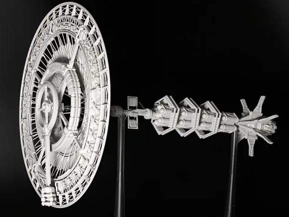 1/3000 Navigation Platform International Space Station