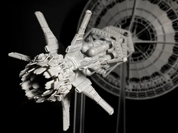 1/3000 Navigation Platform International Space Station
