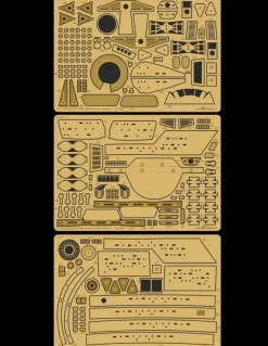 1/537 NCC-1864 Miranda-Class Starship Exterior Etching (for AM)