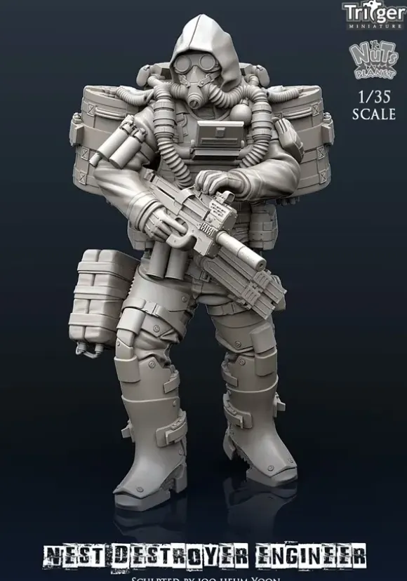 1/35 Nest Destroyer Engineer A Machine Shop That Supports Nest Destroyer