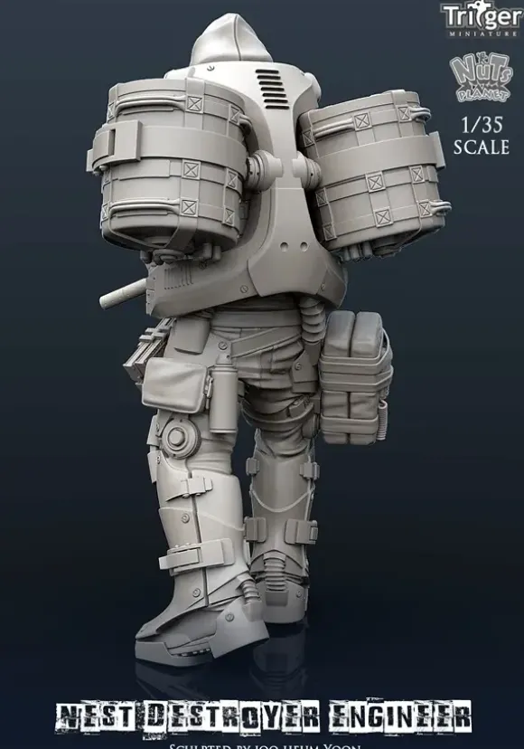 1/35 Nest Destroyer Engineer A Machine Shop That Supports Nest Destroyer