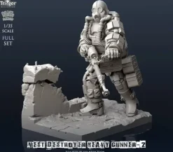 1/35 Nest Destroyer Heavy Gunner II Full Set (With Dedicated Base)