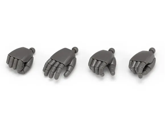 New F Hands Round S Gray