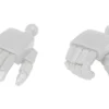 New F Hands Square M White