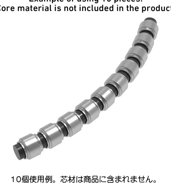 NP Pipe Silver M (20pcs)