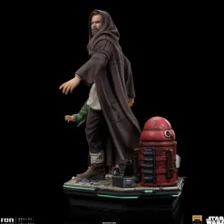 1/10 Obi-Wan Kenobi - Iron Studios Scale Statue: Deluxe Art Scale - Obi-Wan Kenobi & Young Leia
