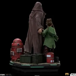 1/10 Obi-Wan Kenobi - Iron Studios Scale Statue: Deluxe Art Scale - Obi-Wan Kenobi & Young Leia
