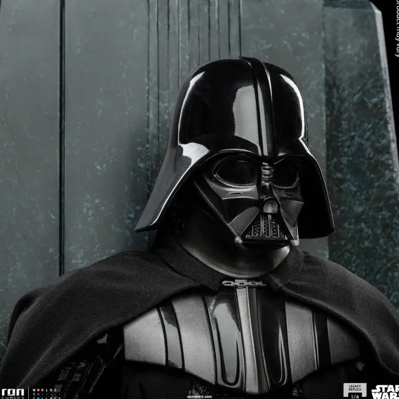 1/4 Obi-Wan Kenobi - Iron Studios Statue: Legacy Replica Series - Darth Vader on Throne