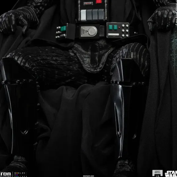 1/4 Obi-Wan Kenobi - Iron Studios Statue: Legacy Replica Series - Darth Vader on Throne