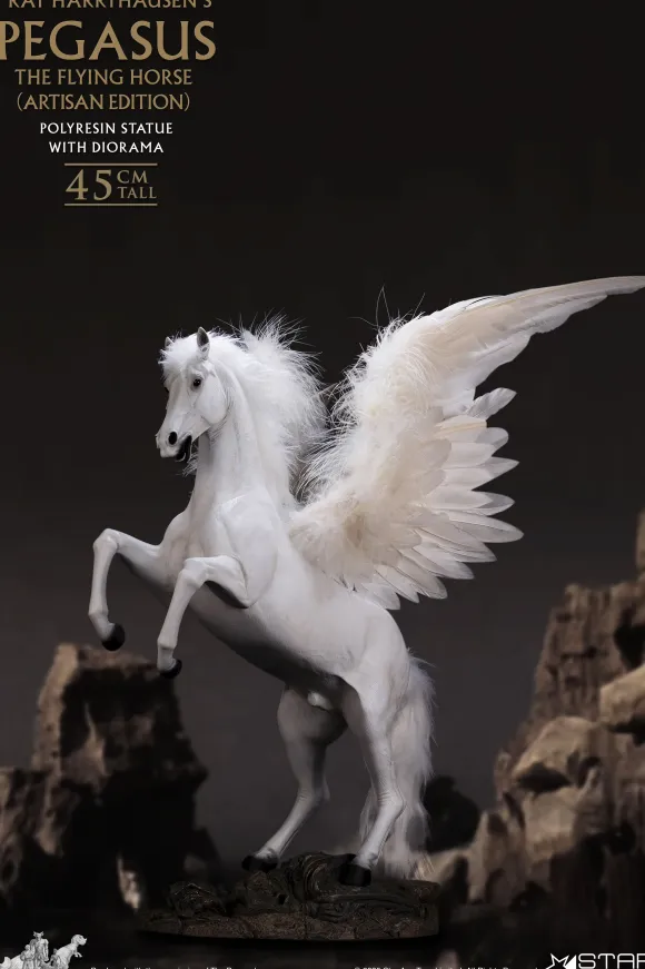 Pegasus The Flying Horse 3.0 (Artisan Edition) Polyresin Statue with Diorama
