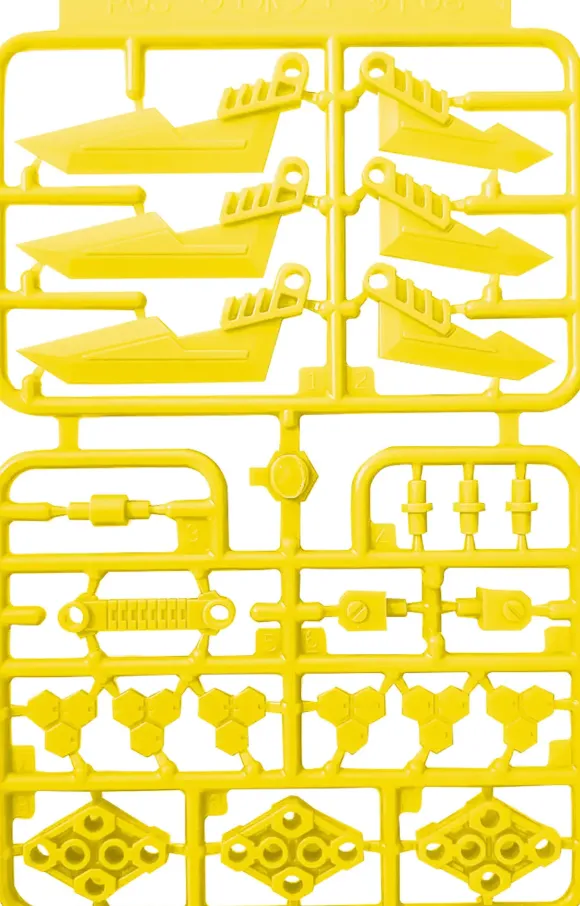 Pla Act Option Series08:Gimic knife 3 yellow