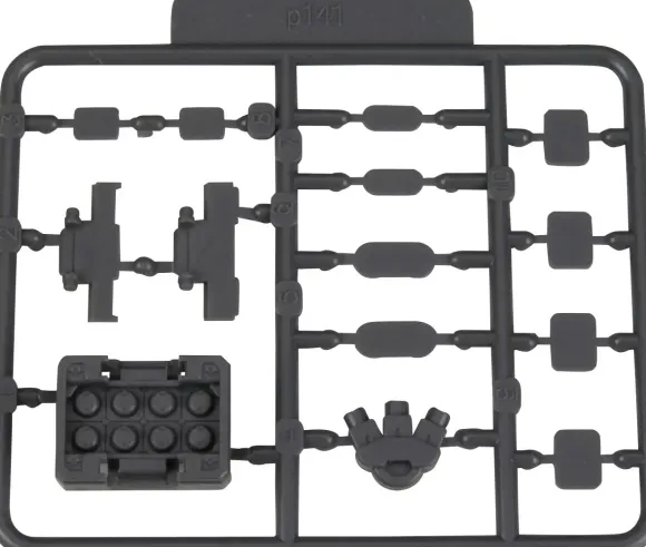 Plastic Unit P141 Mold Plate & Missile Set (Reissue)